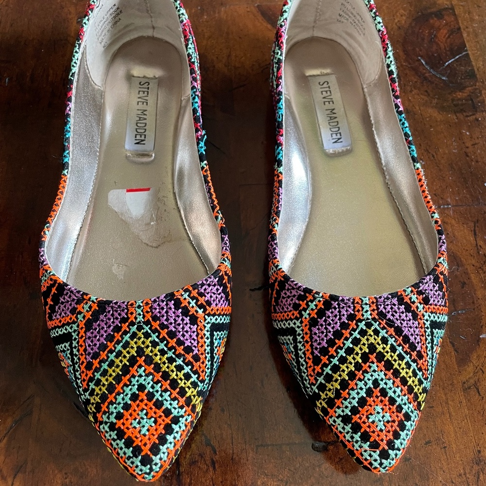 Colorful flats